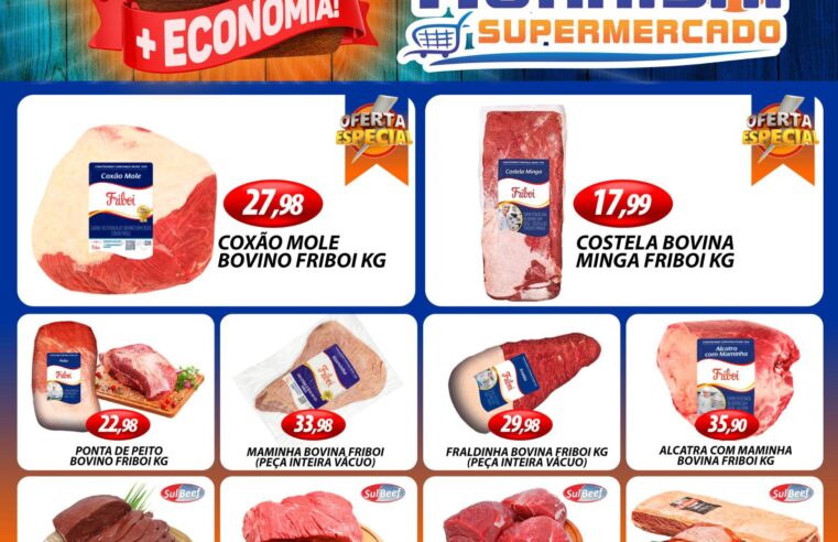 CHEGOU A QUINTA DAS CARNES COM FESTIVAL DAS CERVEJAS E MUITO MAIS OFERTAS NO MURAISHI SUPERMERCADO. É MUITA ECONOMIA. APROVEITE!!!