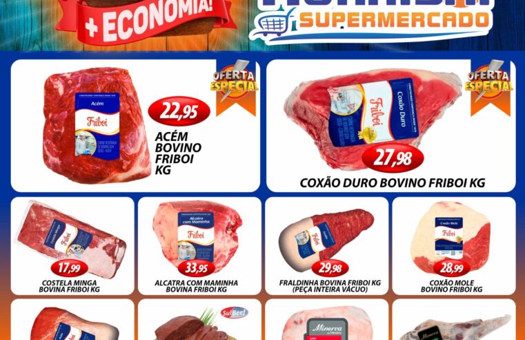 QUINTA DAS CARNES COM FESTIVAL DAS CERVEJAS NO MURAISHI SUPERMERCADO. IMPERDÍVEL. APROVEITE!!!