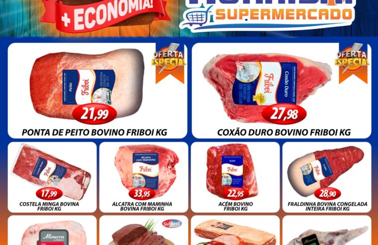 QUINTA DAS CARNES COM LISTÃO DE OFERTAS E FESTIVAL DE CERVEJAS NO MURAISHI SUPERMERCADO!!! O SEU CHURRASCO ESTÁ GARANTIDO. CONFIRA. PREÇOS IMBATÍVEIS!!!