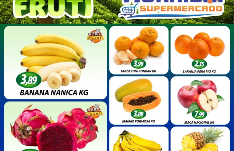 TERÇA E QUARTA DO HORTIFRUTI  NO MURAISHI SUPERMERCADO. OFERTAS ESPECIAIS. APROVEITE!!!