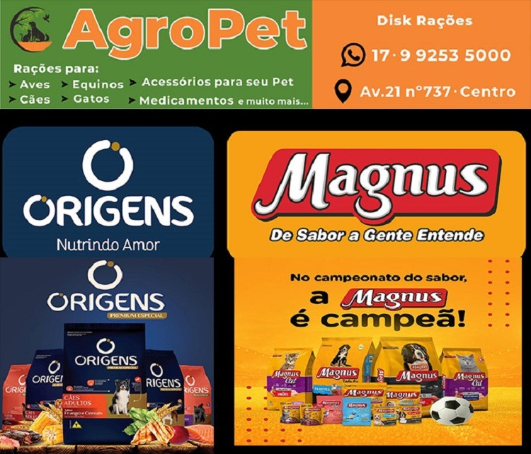 SEU CÃO MERECE E PRECISA DE RAÇÕES DE QUALIDADE!!! APROVEITE A SUPER PROMOÇÃO EM RAÇÕES MAGNUS E ORIGENS NA AGROPET DE GUAÍRA!! MUITA SAÚDE E ENERGIA PARA O SEU MELHOR AMIGO. VENHA CONFERIR E APROVEITAR!! AGROPET – SEU PET MERECE ESSE CARINHO!!!