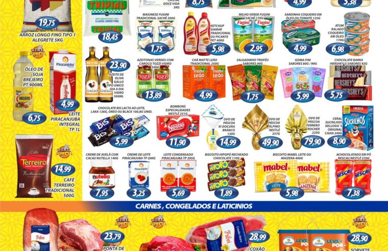 SAIU O MEGA LISTÃO DE OFERTAS DO MURAISHI SUPERMERCADO. O SEU FIM DE SEMANA COM MUITO MAIS ECONOMIA. APROVEITE!!