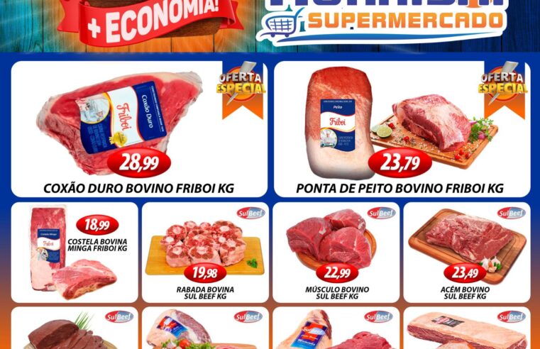 CHEGOU A QUINTA DAS CARNES COM PROMOÇÃO DE CERVEJAS NO MURAISHI SUPERMERCADOS. APROVEITE!!!