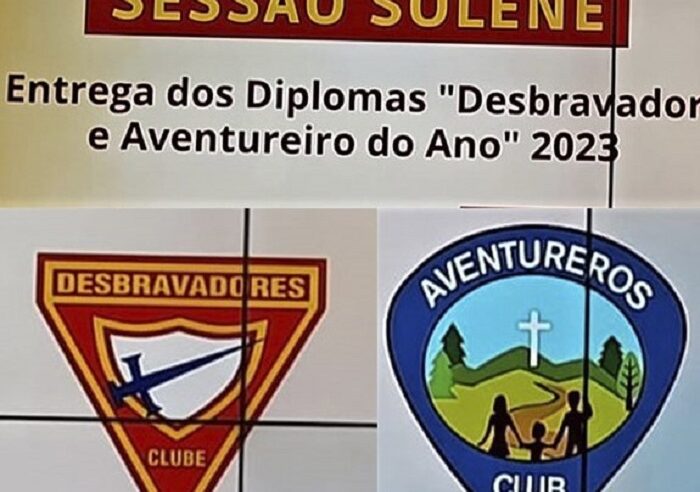 DESBRAVADORES E AVENTUREIROS 2023 SÃO HOMENAGEADOS NA CÂMARA MUNICIPAL DE BARRETOS