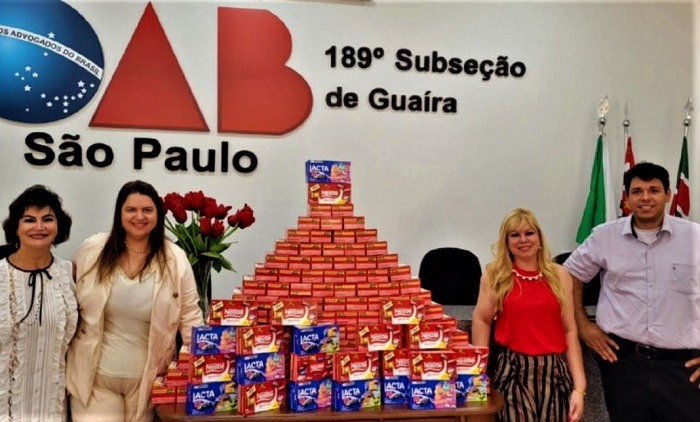 OAB GUAÍRA COMEMORA E AGRADECE POR SUCESSO DA CAMPANHA ‘PÁSCOA SOLIDÁRIA’