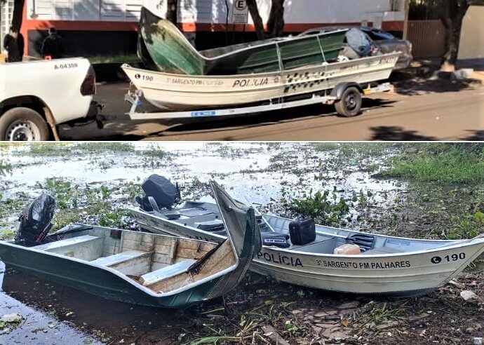 DURANTE FUGA DA POLÍCIA AMBIENTAL, PESCADOR BATE BARCO NA PONTE DO RIO GRANDE, EM COLÔMBIA