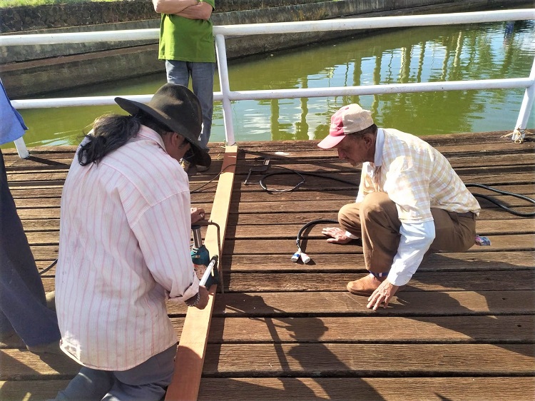 APÓS MUITAS RECLAMAÇÕES, PREFEITURA DE GUAÍRA INICIA RECUPERAÇÃO DO DEQUE DO LAGO MARACÁ