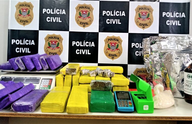 OPERAÇÃO DA POLÍCIA CIVIL REALIZA PRISÕES E APREENDE MAIS DE 20 KGS DE DROGAS EM GUAÍRA