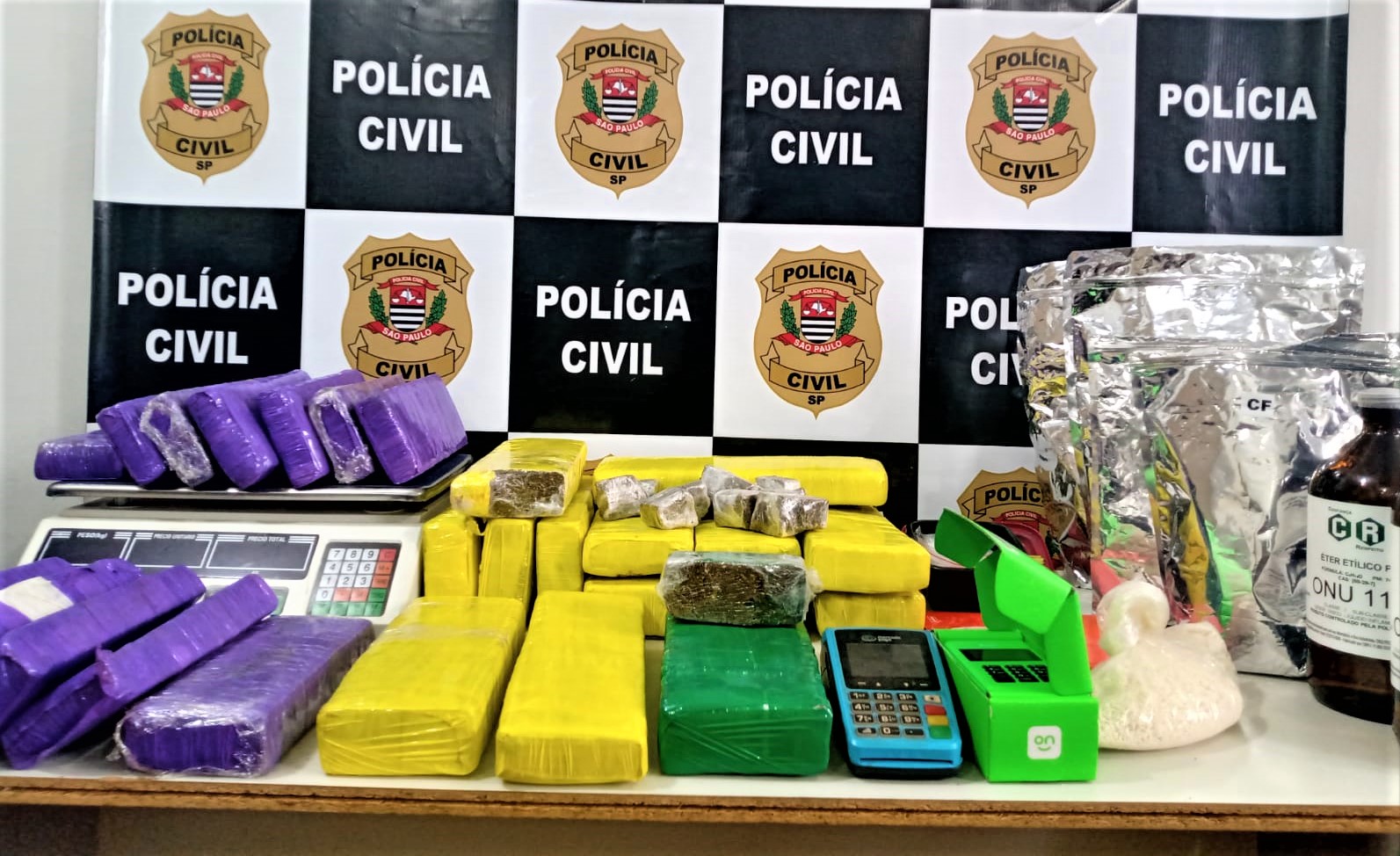 OPERAÇÃO DA POLÍCIA CIVIL REALIZA PRISÕES E APREENDE MAIS DE 20 KGS DE DROGAS EM GUAÍRA