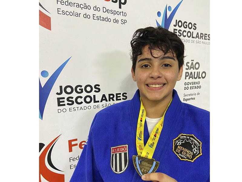 ORGULHO GUAIRENSE: YASMIM SILVA É CAMPEÃ DOS JOGOS ESCOLARES DO ESTADO DE SÃO PAULO