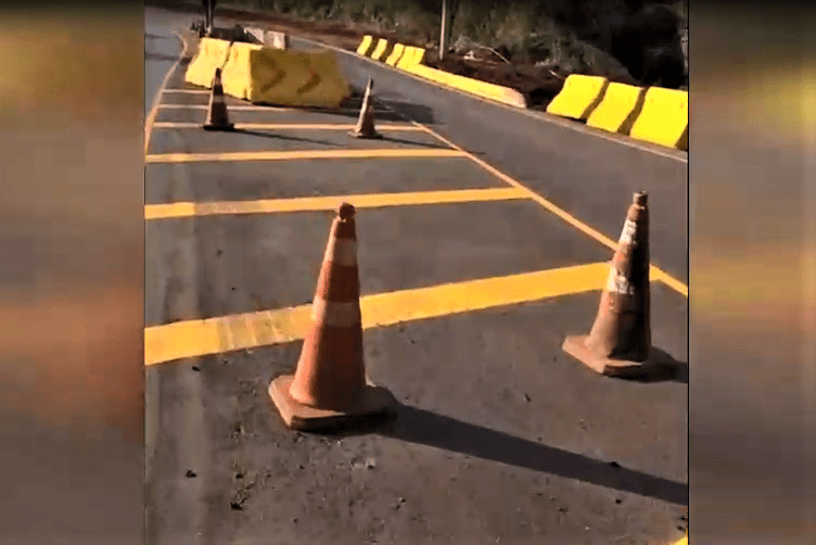 APÓS APONTAMENTO DO VEREADOR ANDERSON LIMA NOVA SINALIZAÇÃO É COLOCADA NA PONTE DO ROSÁRIO NA VICINAL ENTRE GUAÍRA E MORRO AGUDO