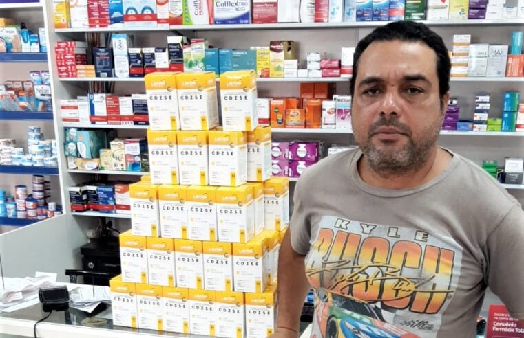 REDE DROGARIA TOTAL – FARMÁCIA DO JORGE DOA VITAMINAS PARA IDOSOS ATENDIDOS PELO ASILO DE GUAÍRA