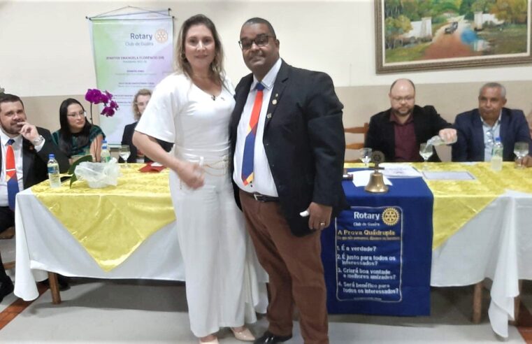 JULIANO ROCHA É EMPOSSADO PRESIDENTE DO ROTARY CLUB DE GUAÍRA