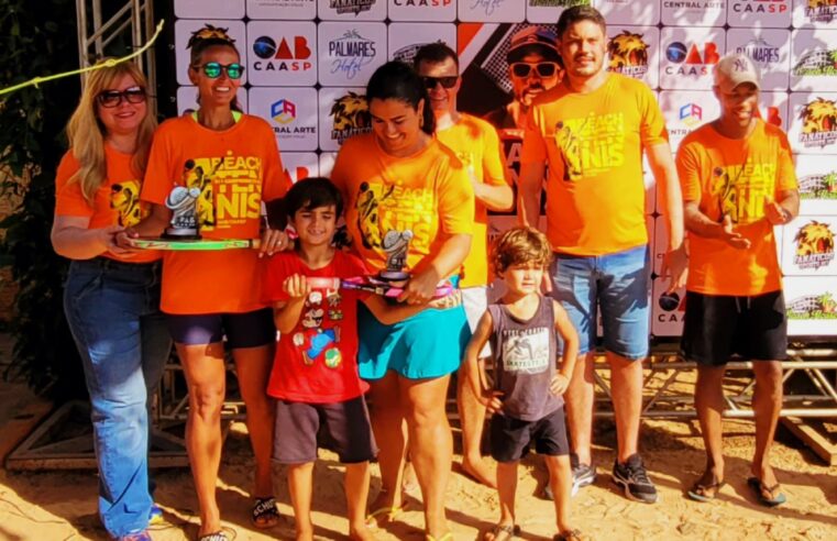 ACONTECEU EM GUAÍRA, NESTE SÁBADO, O 21º CAMPEONATO DE BEACH TENNIS DA OAB-SP/CAASP