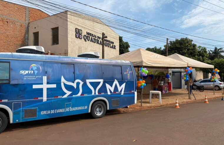 AÇÃO SOCIAL DA IGREJA DO EVANGELHO QUADRANGULAR, EM GUAÍRA. BENEFICIA DEZENAS DE PESSOAS