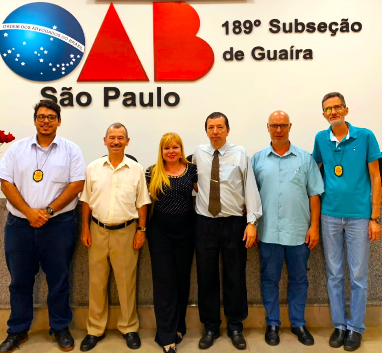 OAB GUAÍRA RECEBE VISITA DO DELEGADO SECCIONAL DE BARRETOS