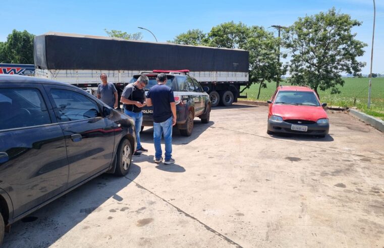 LOCALIZADO EM UBERLÂNDIA. VEÍCULO FOI UTILIZADO NA FUGA DO ACUSADO