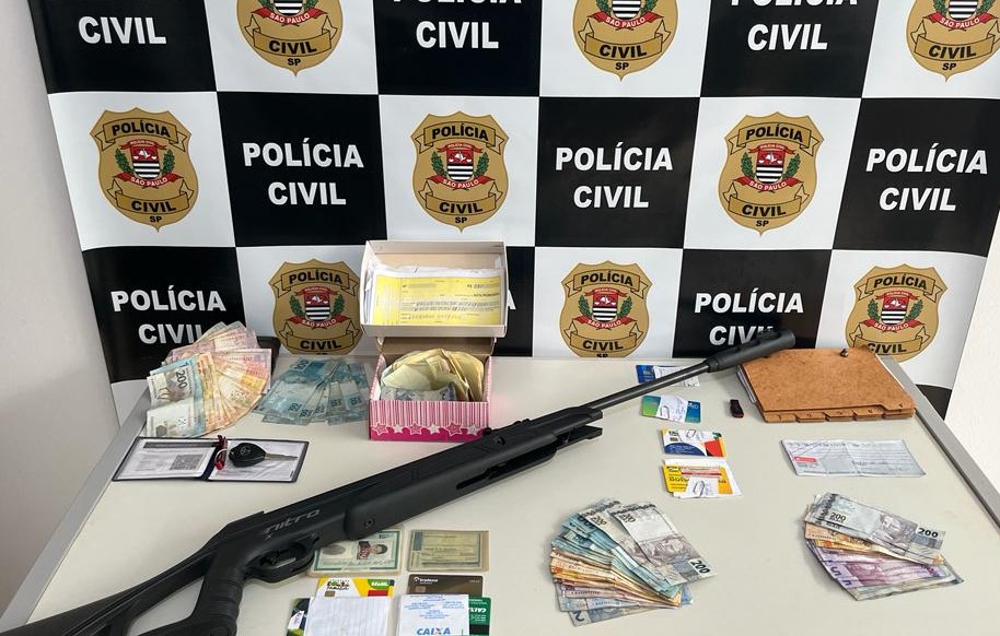 POLÍCIA CIVIL DEFLAGRA OPERAÇÃO CONTRA SUSPEITOS DE REALIZAREM EMPRÉSTIMOS A JUROS EXORBITANTES E EXTORSÕES EM COLINA (SP)