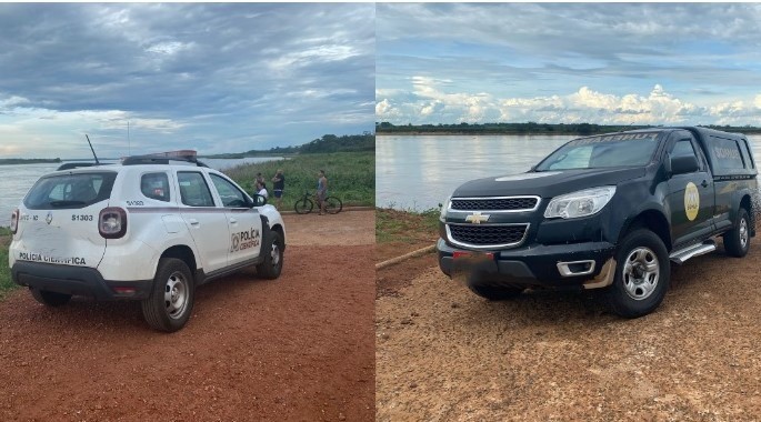 CORPO DE HOMEM É ENCONTRADO BOIANDO NO RIO PARDO. VÍTIMA ESTAVA COM OS PÉS AMARRADOS COM ARAME