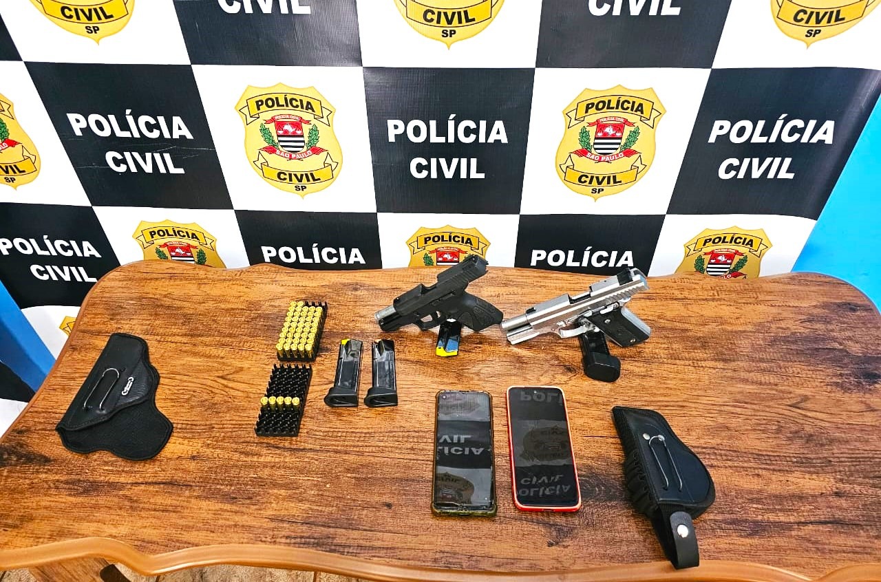 HOMEM É PRESO, EM GUAÍRA, POR PORTE ILEGAL DE ARMAS DE FOGO DURANTE OPERAÇÃO DA POLÍCIA CIVIL