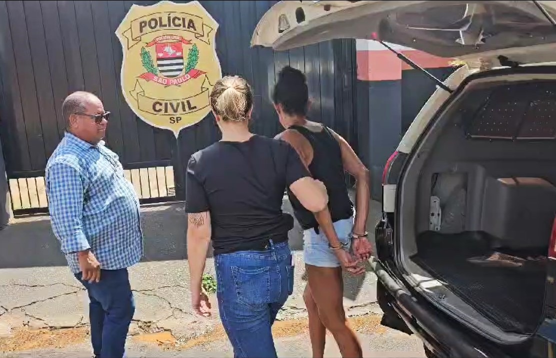 MULHER É PRESA, EM BARRETOS, ACUSADA DE MATAR COMPANHEIRO À FACADA. DELEGADO COMENTA PRISÃO