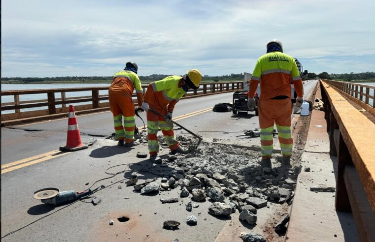 ATENÇÃO MOTORISTAS: FORAM INICIADAS AS OBRAS DA PONTE SOBRE O RIO GRANDE EM COLÔMBIA