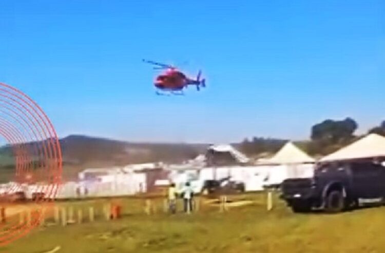 VÍDEO; TENDA DESABA NA AGRISHOW EM RIBEIRÃO PRETO. AO MENOS DUAS PESSOAS FICARAM FERIDAS