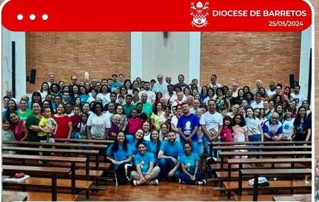 BISPO FAZ VISITA PASTORAL À PARÓQUIA NOSSA SENHORA APARECIDA EM GUAÍRA