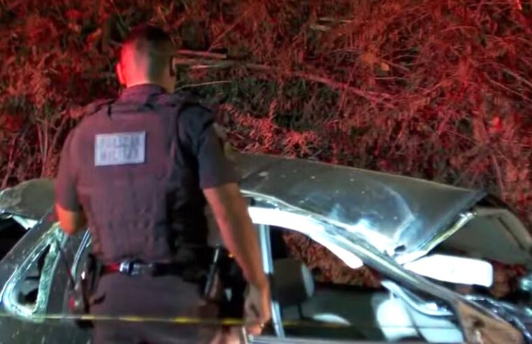 POLICIAL MORRE ATROPELADO DURANTE CERCO A MOTORISTA EM FUGA NA RODOVIA ANHANGUERA