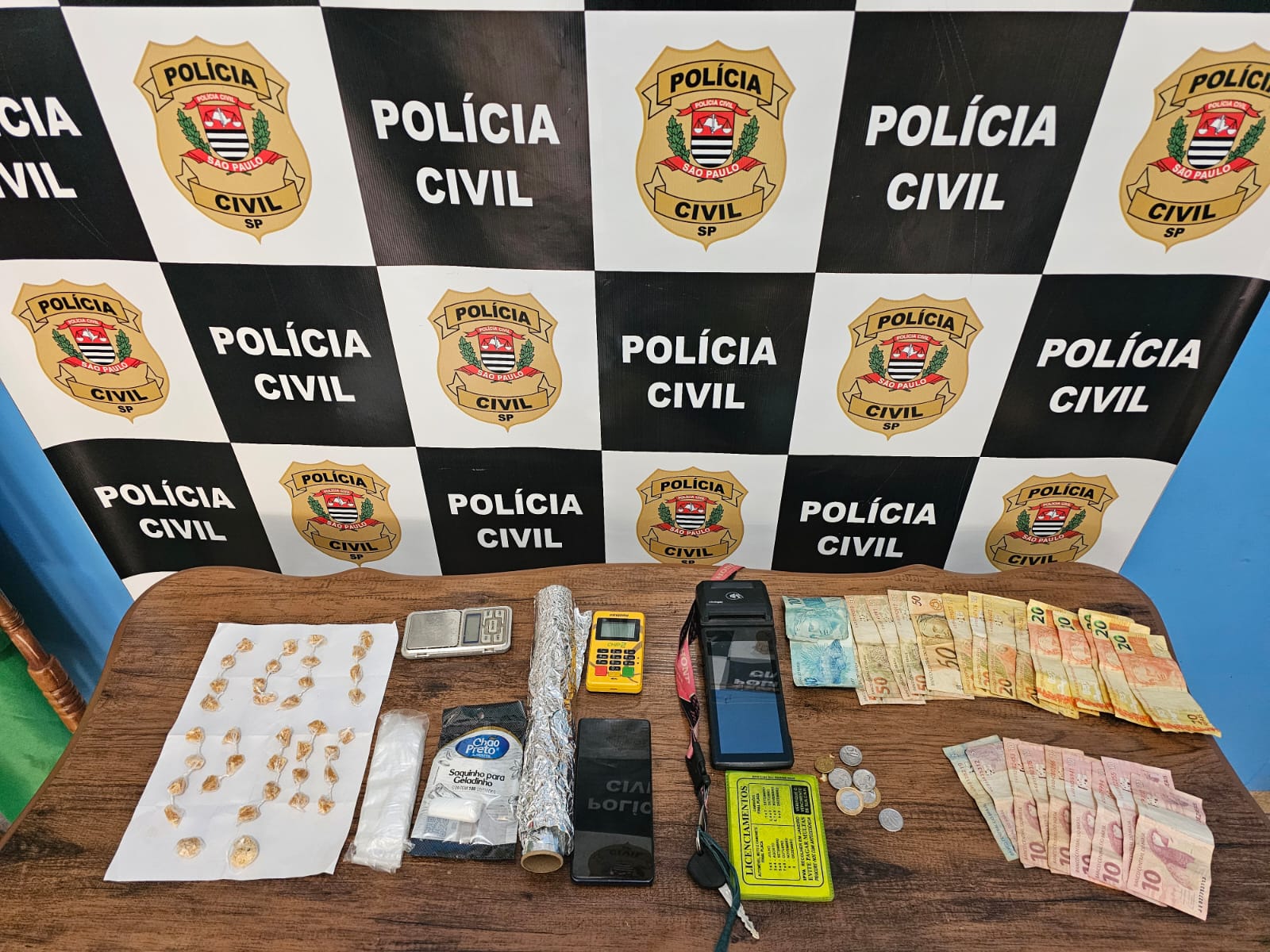 ACUSADO DE FAZER “DELIVERY” NA ENTREGA DE DROGAS É PRESO POR TRÁFICO EM GUAÍRA