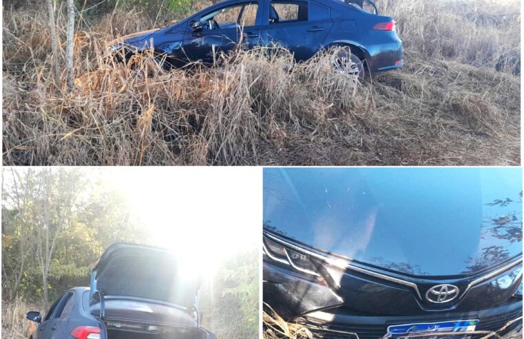 CARRO OFICIAL DA CÂMARA DE MIGUELÓPOLIS É LEVADO POR BANDIDOS DURANTE ASSALTO A RANCHO