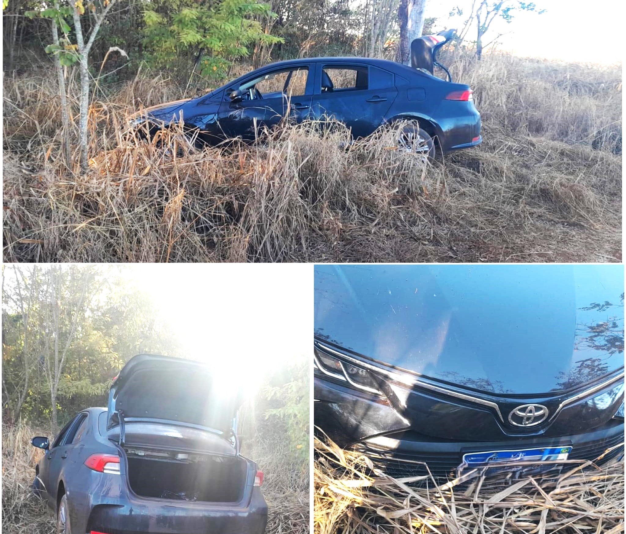 CARRO OFICIAL DA CÂMARA DE MIGUELÓPOLIS É LEVADO POR BANDIDOS DURANTE ASSALTO A RANCHO