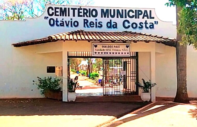 DIA DOS PAIS TERÁ CELEBRAÇÃO DE MISSA NO CEMITÉRIO MUNICIPAL DE GUAÍRA