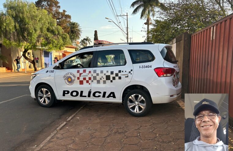 HOMEM É ENCONTRADO MORTO NA CALÇADA NO CENTRO DE COLÔMBIA (SP)