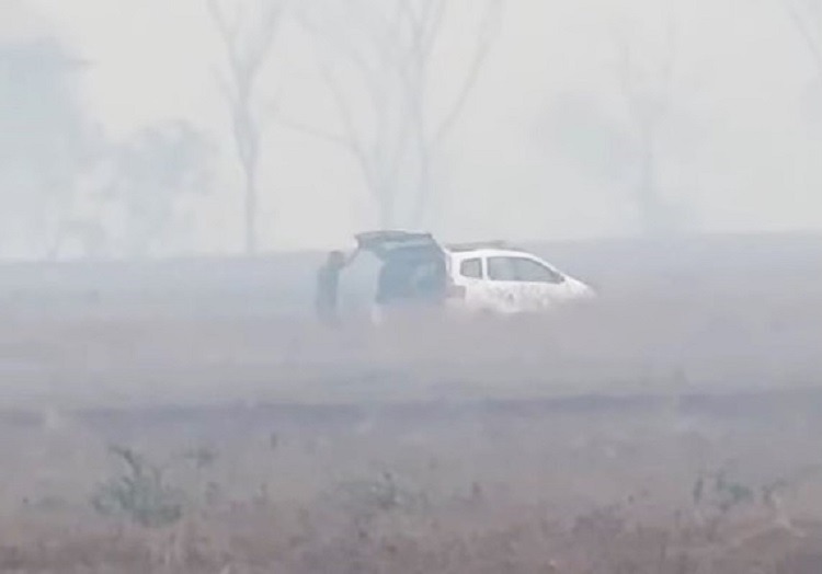 DOIS SÃO PRESOS POR INCÊNDIOS CRIMINOSOS NO INTERIOR DE SP; UM DELES TINHA VÍDEOS CELEBRANDO O FOGO