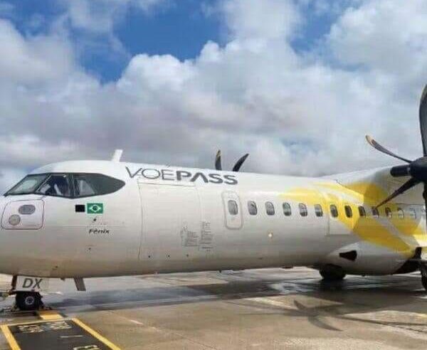 AVIÃO DA VOEPASS QUE SAIU DE GOIÁS FAZ POUSO DE EMERGÊNCIA EM UBERLÂNDIA (MG)