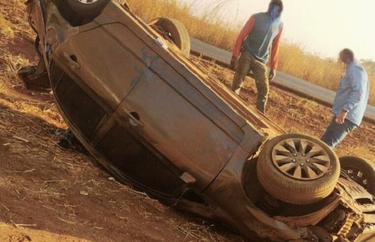 EM MENOS DE 24 HRS, MAIS UM CAPOTAMENTO É REGISTRADO EM ESTRADA VICINAL DE GUAÍRA