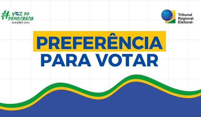 ELEIÇÕES 2024: SAIBA QUEM TEM PREFERÊNCIA NA HORA DE VOTAR