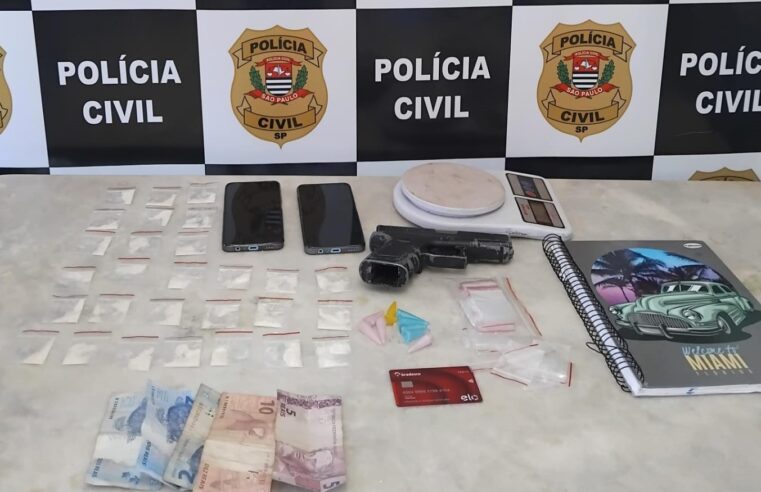 POLÍCIA CIVIL ESTOURA PONTO DE VENDA E CONSUMO DE ENTORPECENTES EM BARRETOS. DOIS SUSPEITOS FORAM PRESOS