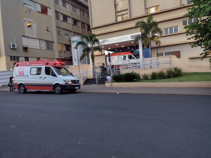 HOMEM ARMADO TENTA INTIMIDAR EQUIPE DO SAMU EM BARRETOS