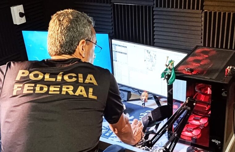 PF MIRA SUSPEITO DE PREDAÇÃO DIGITAL EM OPERAÇÃO EM IPUÂ (SP) CONTRA EXPLORAÇÃO SEXUAL INFANTIL
