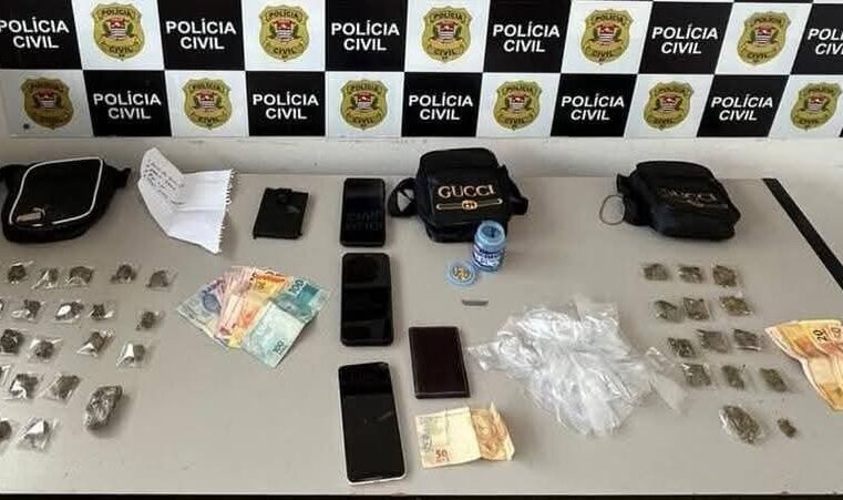 5 PESSOAS SÃO PRESAS EM IPUÃ (SP) ACUSADAS DE ENVOLVIMENTO COM O TRÁFICO DE DROGAS