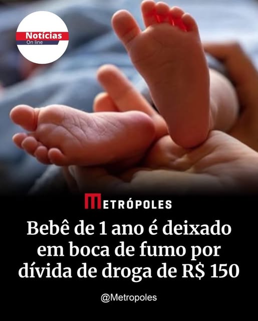 MÃE DEIXA BEBÊ EM ‘BOCA DE FUMO’ COMO GARANTIA DE PAGAMENTO NO PARANÁ