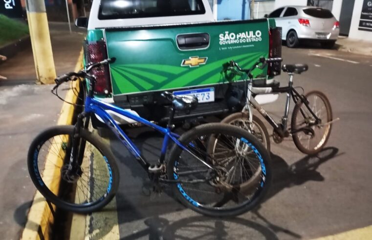 GUARDA CIVIL APREENDE BICICLETAS COM ADOLESCENTE EM GUAÍRA