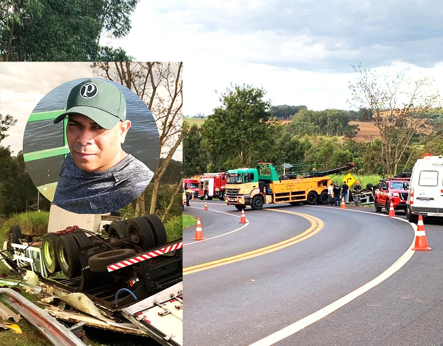 MIGUELOPENSE MORRE EM ACIDENTE COM CAMINHÃO FRIGOFÍCO EM RESTINGA (SP)