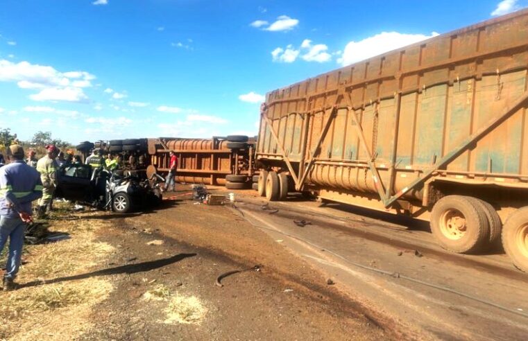 COLISÃO ENVOLVENDO CARRO E CAMINHÃO, ENTRE COLINA E SEVERÍNIA, TIRA VIDA DE SERVIDOR PÚBLICO DE BARRETOS