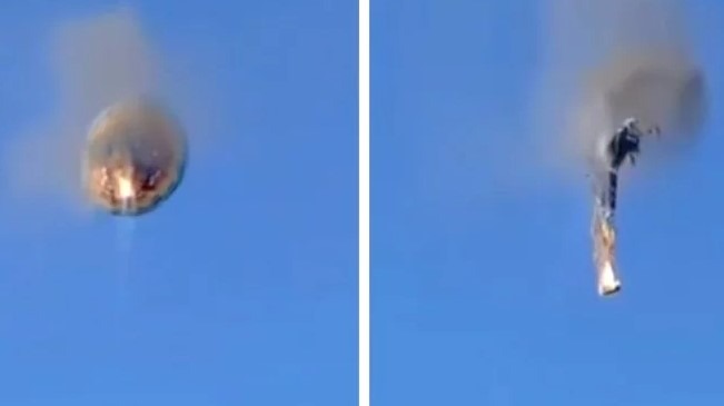 OITO PESSOAS MORREM EM QUEDA DE BALÃO QUE PEGOU FOGO EM PRAIA GRANDE (SC)