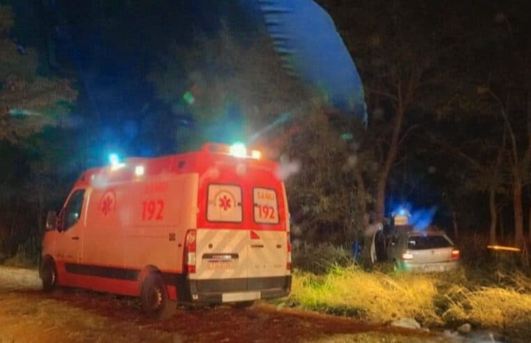 GUAIRENSES SE ENVOLVEM EM ACIDENTE AO DESVIAR DE ANIMAL DA PISTA EM RODOVIA ENTRE GUAÍRA E MIGUELÓPOLIS