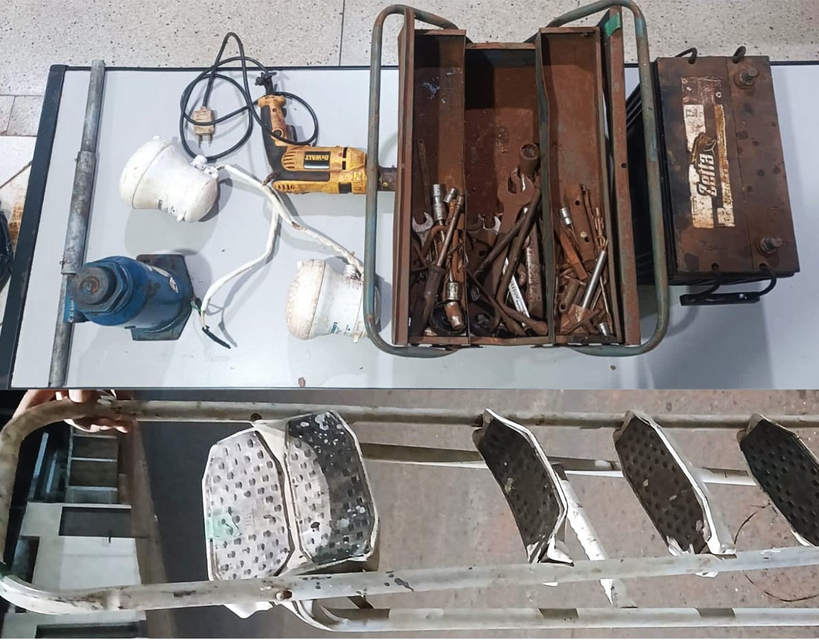 TRIO É PRESO ACUSADO DE FURTO A BARRACÃO NO BAIRRO VIVENDAS EM GUAÍRA