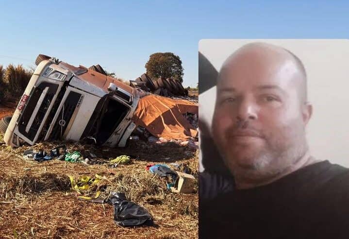 CAMINHONEIRO MORTO EM ACIDENTE DE CAMINHÃO EM MIGUELÓPOLIS SERÁ SEPULTADO NESTA TERÇA EM APUCARANA (PR)